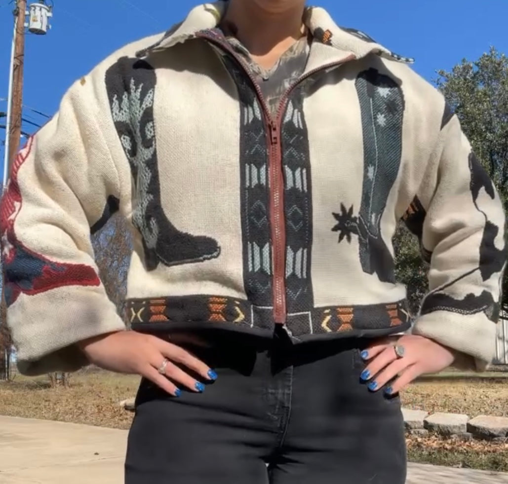 Boots the house down jacket