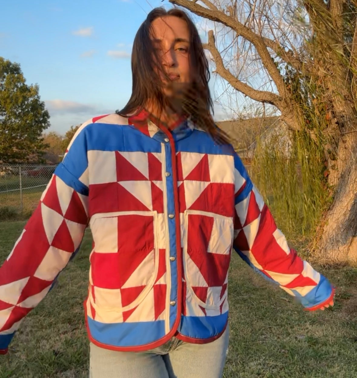 Betsy Ross Quilt Jacket