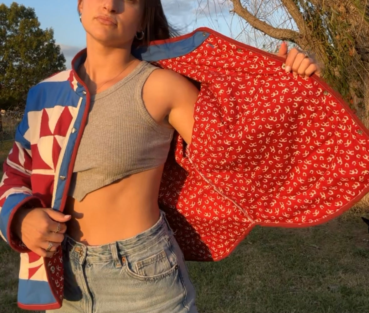 Betsy Ross Quilt Jacket