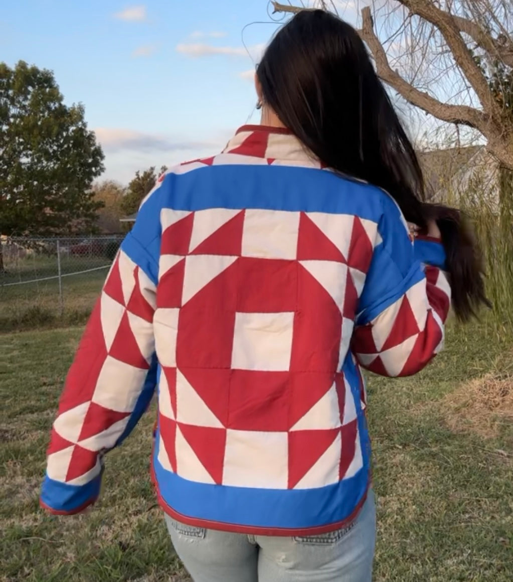 Betsy Ross Quilt Jacket