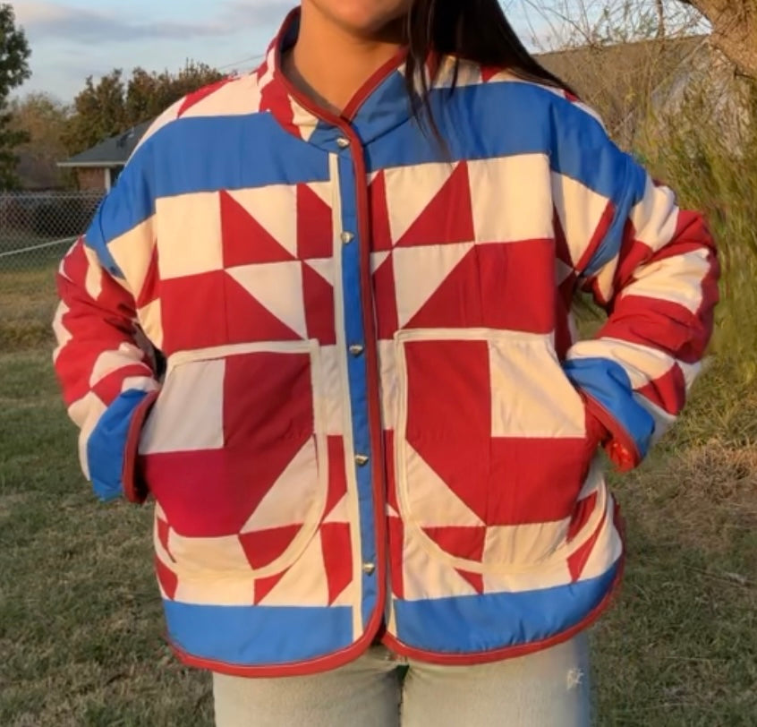 Betsy Ross Quilt Jacket